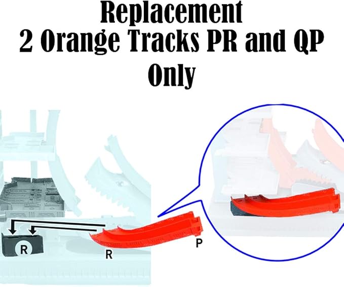 Replacement Parts for Ultimate Garage - Hot Wheels Ultimate Garage FTB69 ~ 2 Orange