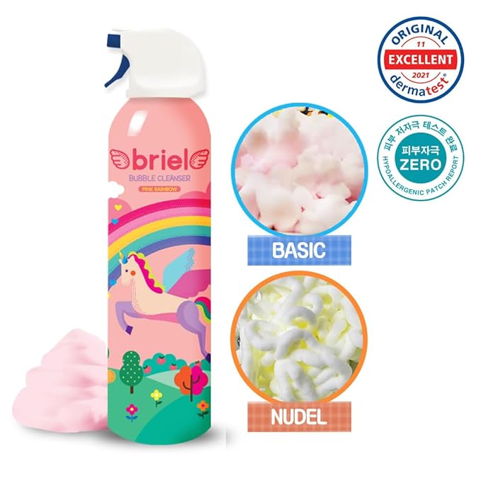 briel bubble cleanser 200ml 3type 300ml 6type Body Wash Foam 200ml / 1bottle)