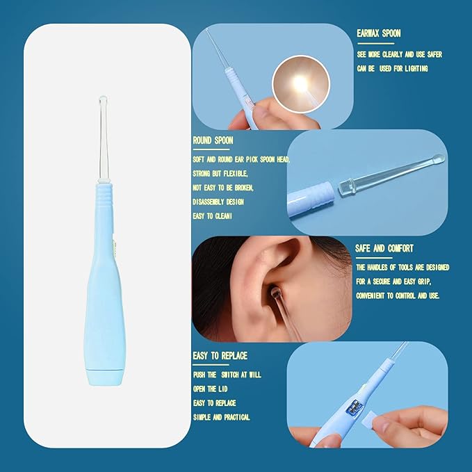 Baby Grooming Kit, Baby Essentials for Newborns (10 in 1) (Blue)