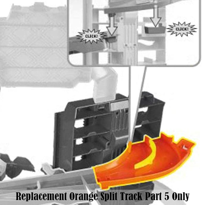 Replacement Parts for Hot Wheels City Ultimate Garage GJL14 - Die-Cast Cars Playset ~ Replacement Track Part #5