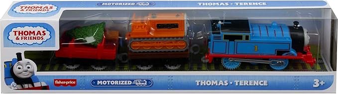 Thomas & Friends Thomas & Terence, battery-powered motorized toy train 3 years