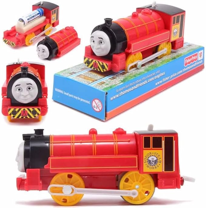 wltk Motorized Train Engine Toy Set, Battery-Powered Train’s Friend Toy Set ,Toddlers Train Toys for Age 3 4 5 6 7 8 Kids Boys Girls