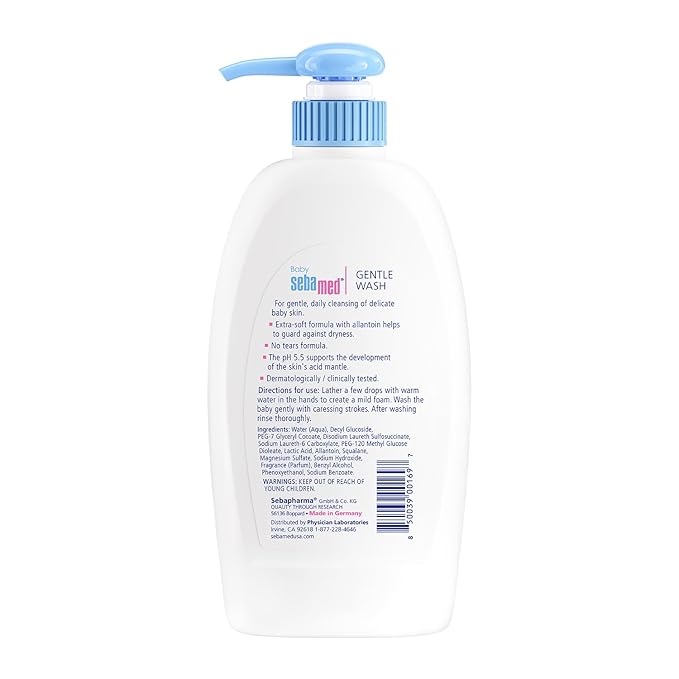 Sebamed Baby Gentle Wash Extra Soft for Delicate Skin (13.5