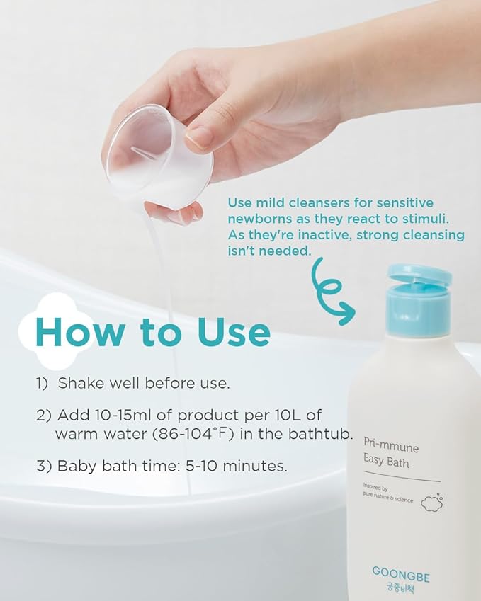 Pri-mmune Easy Bath - Korean Baby Body Wash 6.75 fl.oz.