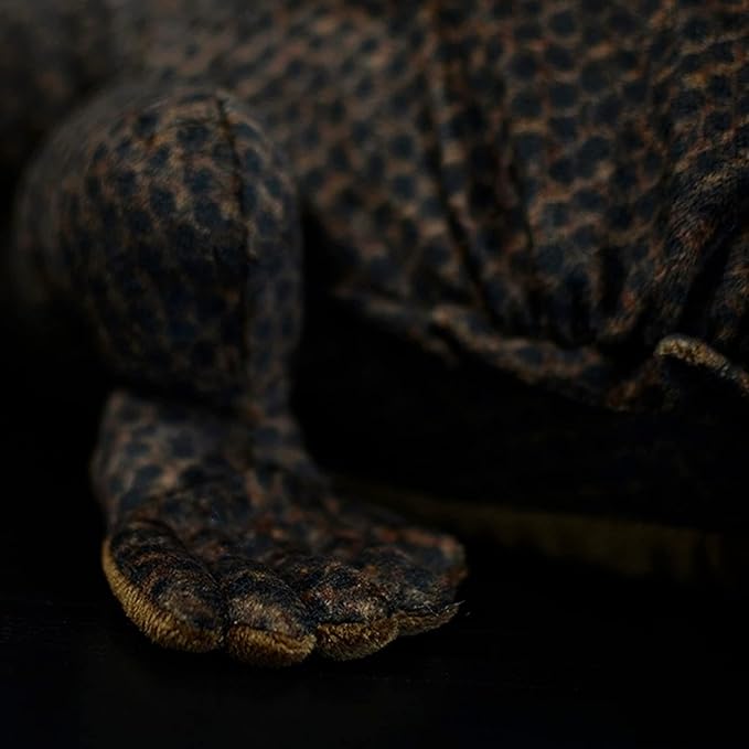 ZHONGXIN MADE Komodo Dragon Plush Toy - Lifelike 30inch Komodo Dragon Monitor Lizard Stuffed Animals, Soft Crawling Long Lizard Stuffed Toys, Unique Plushie Toys Model Dolls Collection for Kids