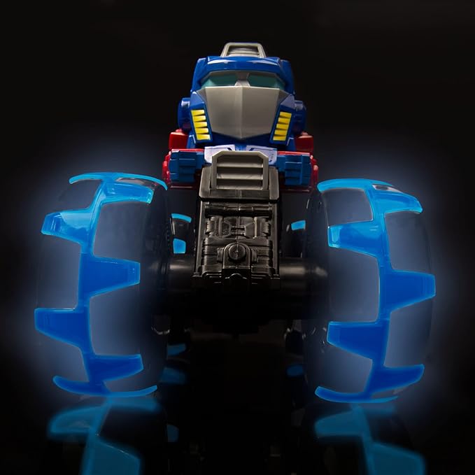 Transformers Optimus Prime Monster Treads – Monster Trucks with Light Up Wheels 3 Years