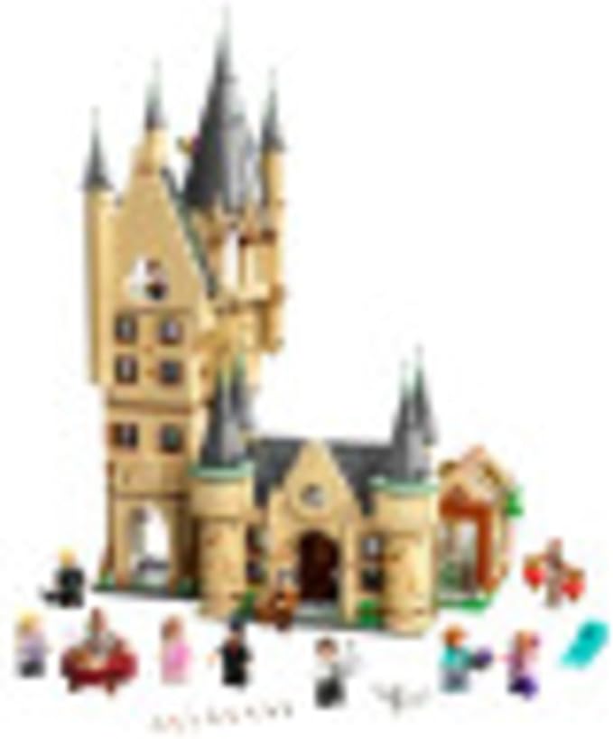 LEGO Harry Potter Hogwarts Astronomy Tower 75969, Castle Toy Playset with 8 Character Minifigures Including Harry Potter and Draco Malfoy, Wizarding World, Birthday Gifts for Kids, Girls & Boys