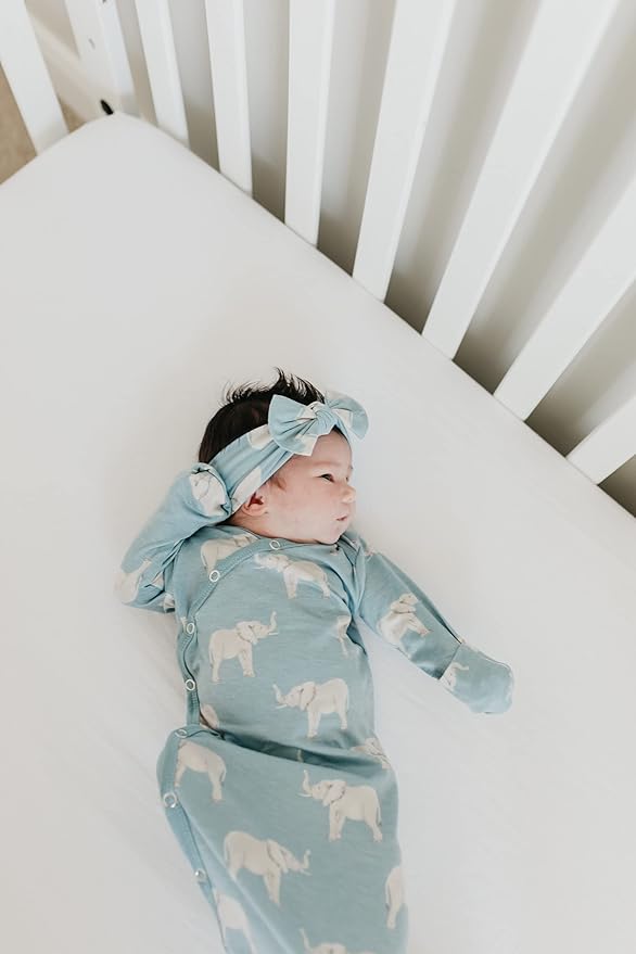Copper Pearl Baby Bows: Stylish Headbands for Baby Girls, Premium Soft and Stretchy Baby Headbands