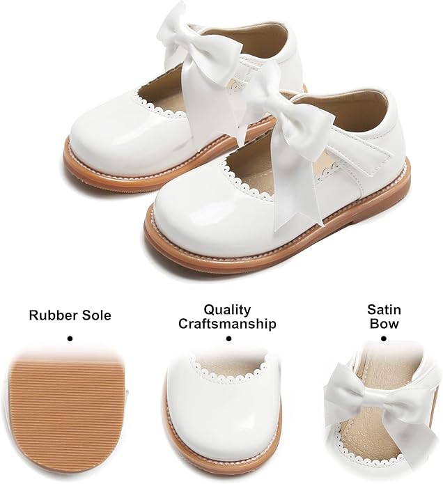 Felix & Flora Toddler Little Girl Mary Jane Dress Shoes