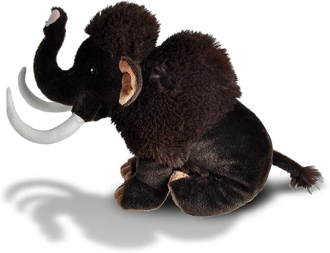 Wild Republic Woolly Mammoth Plush, Stuffed Animal, Plush Toy, Gifts for Kids, Cuddlekins 12"