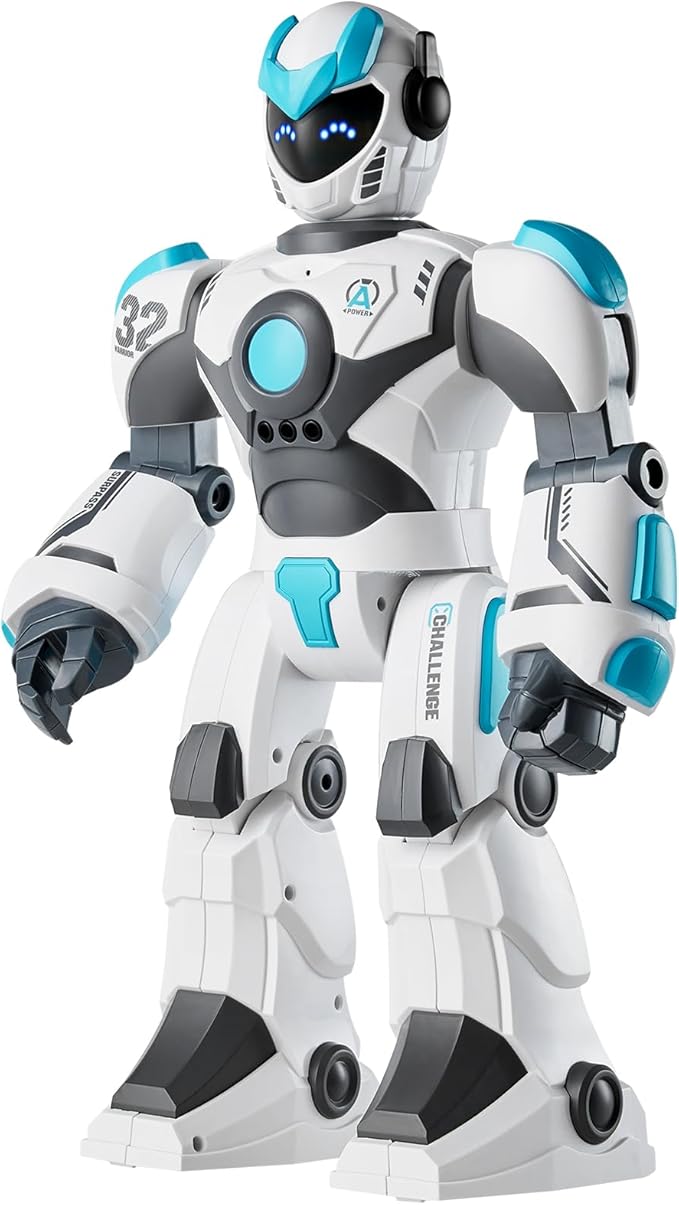 VEVOR RC Robot Toys for Kids, Gesture Sensing Programmable Remote Control Smart Robot, Interactive Walking Singing Dancing Robot for Age 6+ Year Old Boys Girls Birthday Gift Present