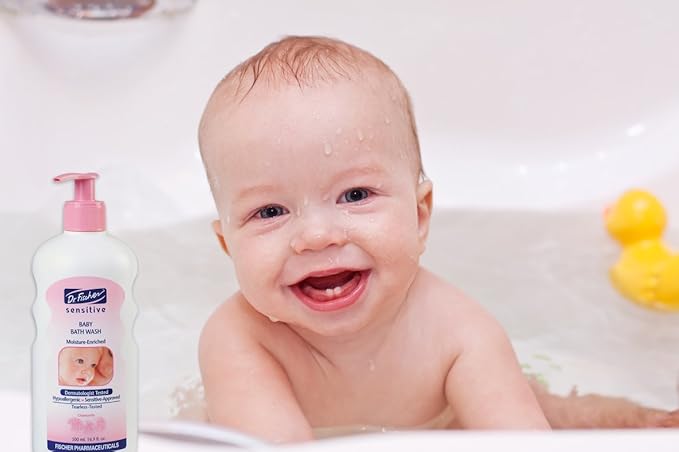 Dr. Fischer Tear-Free Baby Bath Wash, Hypoallergenic B5. Tested