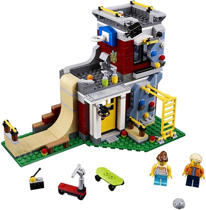 LEGO Creator 3in1 Modular Skate House 31081 Building Kit (422 Piece)
