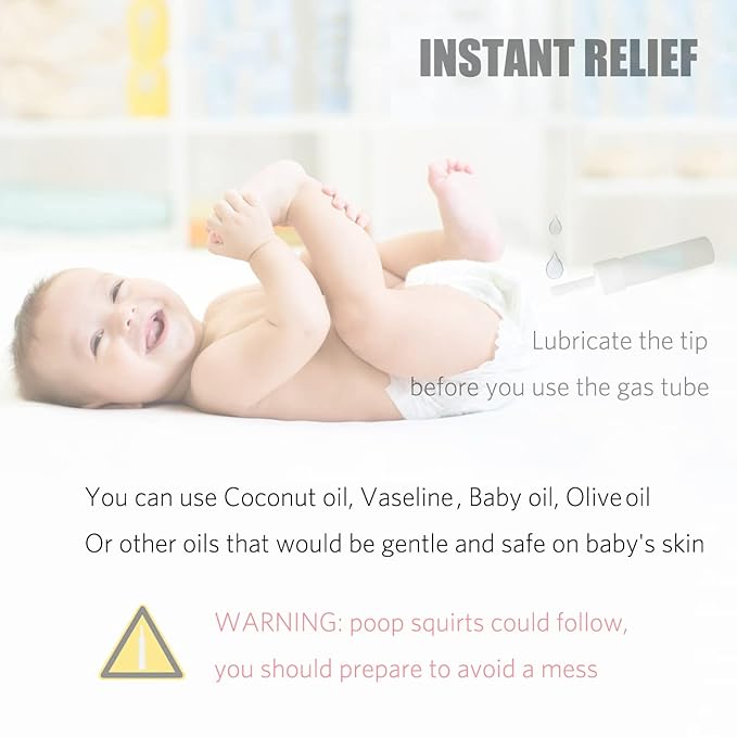 JAPARA Gas and Colic Reliever for Babies, Natural Solution for Baby Colic and Gas Relief 100% Safe (20 Count)