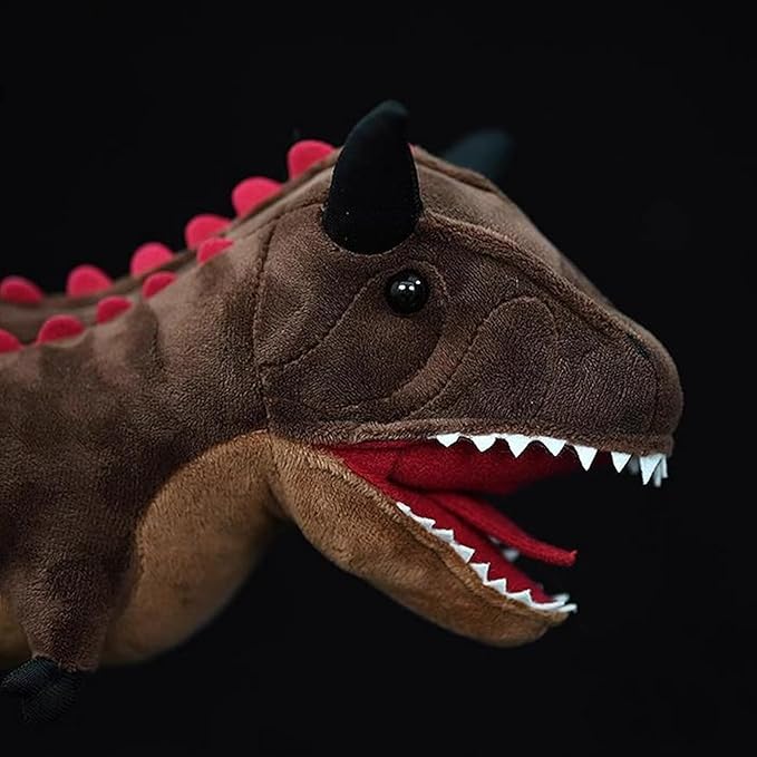 ZHONGXIN MADE Carnotaurus Dinosaur Stuffed Plush Toy - 20inch Dinosaur Carnotaurus Stuffed Animal Throw Plushie, Figurines Stuffed Toys Soft, Gifts Collectible for Kids