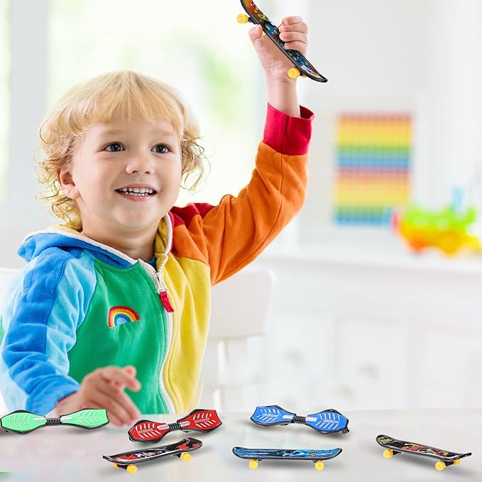 36 Pieces Mini Finger Skateboard Toy Skateboard Finger Boards