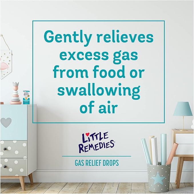 Little Remedies Baby Gas Drops, 1 Fl Oz (Pack of 3)