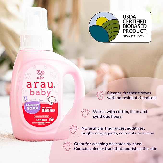 Laundry Soap | Safe for Newborn's Sensitive Skin 27 fl 1)