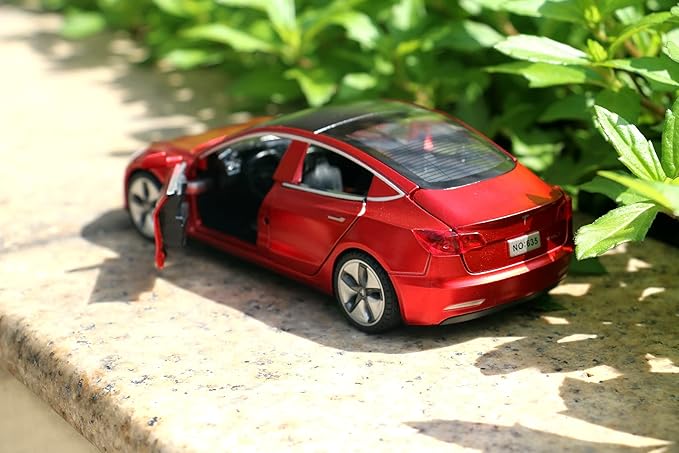 1:32 Scale Model 3 Alloy Car Model Diecast Toy Vehicles for Kids, car Model Toy,Pull Back Alloy Car with Lights and Music