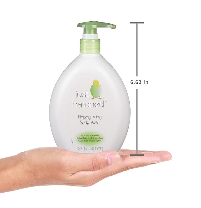 Happy Baby Body Wash, Moisturizing 13.5 fl