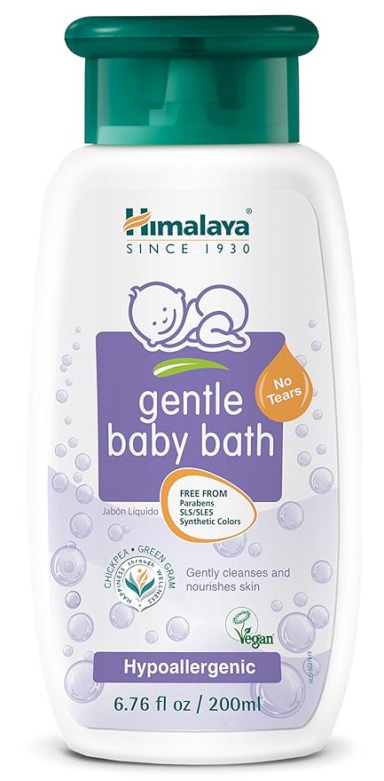 Himalaya Gentle Baby Bath, Gentle 6.76 Fl 3)