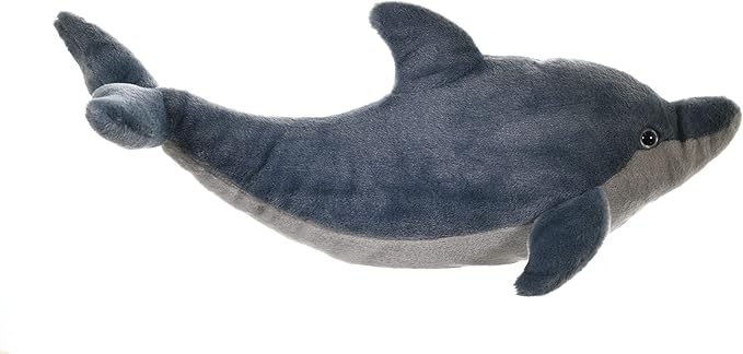 Wild Republic Dolphin Plush, Stuffed Animal, Plush Toy, Gifts for Kids, Cuddlekins 20 inches