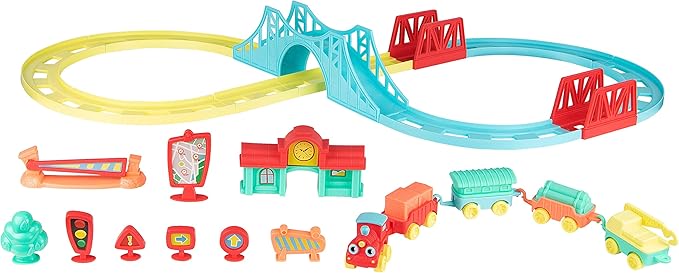 Lots to Play Toys - Baby Train 15 Piece Gift Set