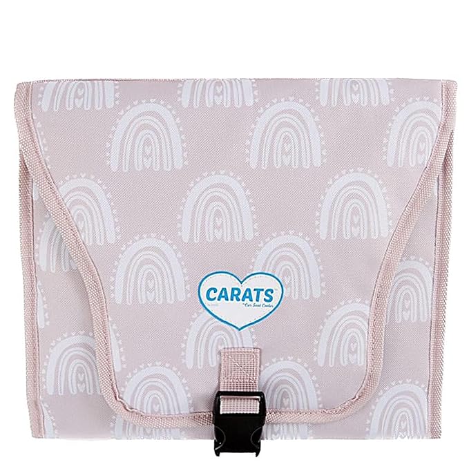 Car Seat Cooling Pad for Babies, Toddlers, and Kids - Comfortable and Durable Cooling Pad for Hot Summer Days - Love Pink, one Size