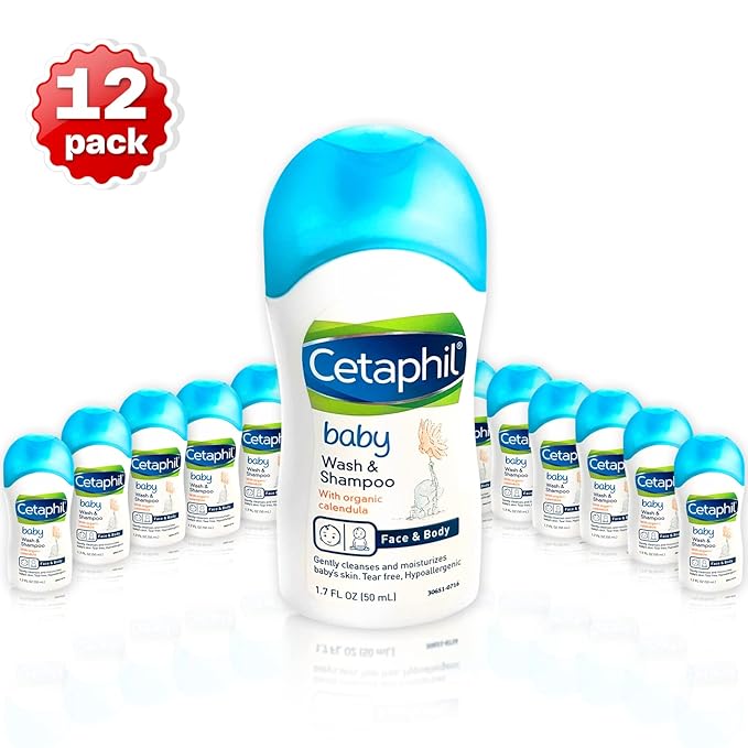 Baby Shampoo and Body Wash by Ceta Phil, Travel Size 12)