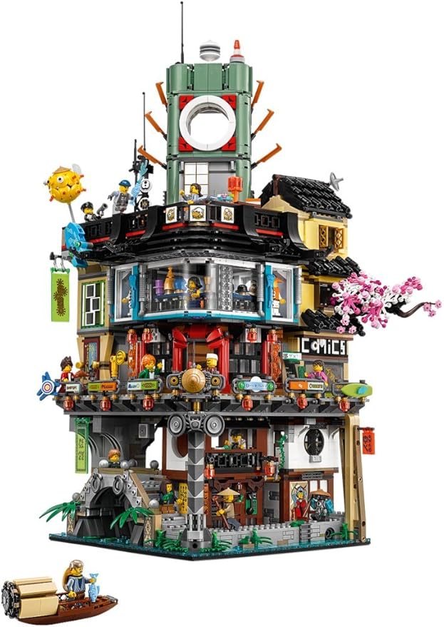 LEGO NINJAGO Ninjago City 70620, 192 months to 252 months (4867 Pieces)