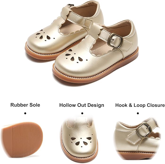 Felix & Flora Toddler Little Girl Mary Jane Dress Shoes