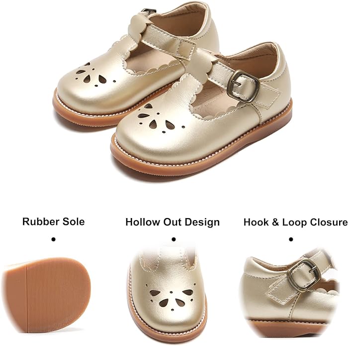 Felix & Flora Toddler Little Girl Mary Jane Dress Shoes