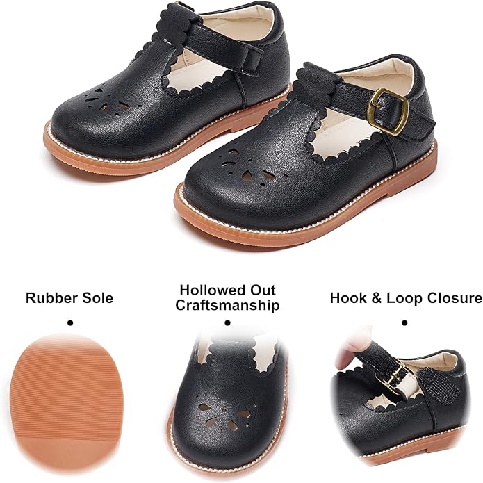 Felix & Flora Toddler Little Girl Mary Jane Dress Shoes