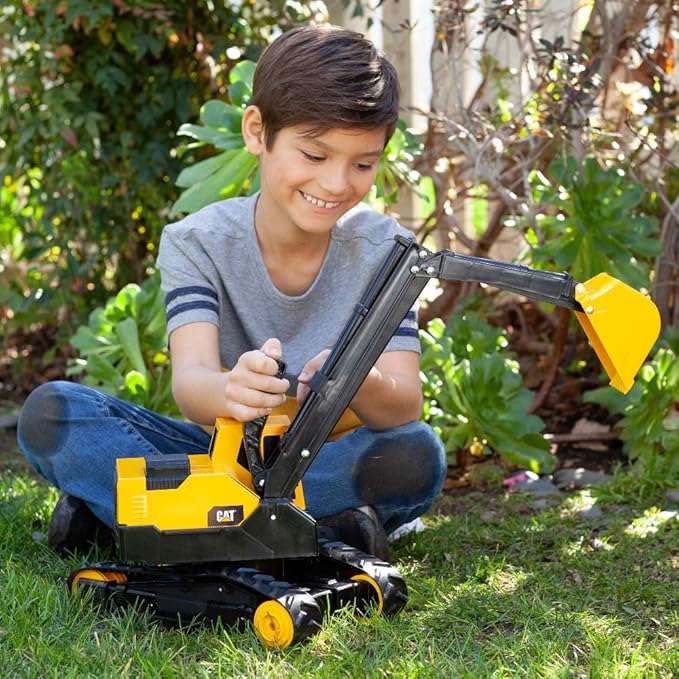 CAT Construction Toys, Steel Construction Excavator - Heavy-Duty & Durable 3+ Years