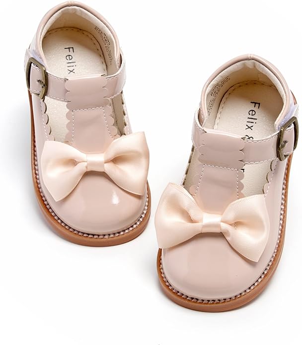 Felix & Flora Toddler Little Girl Mary Jane Dress Shoes