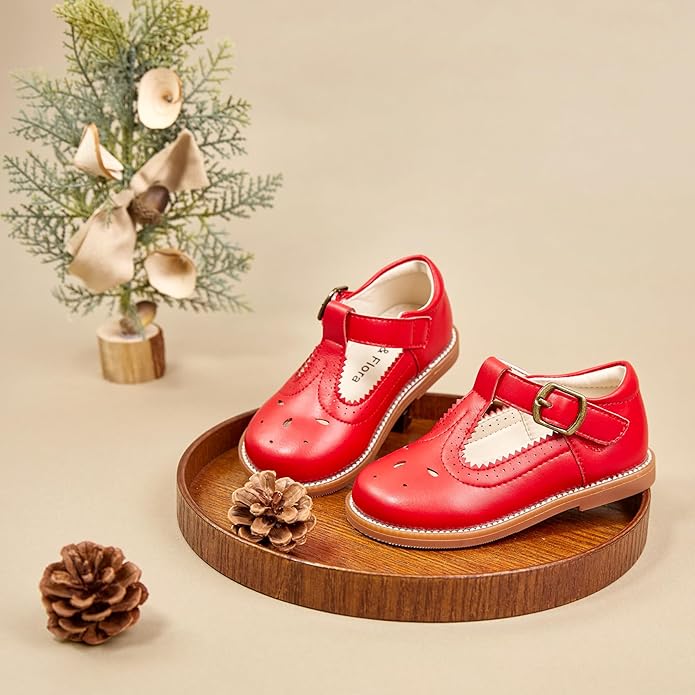 Felix & Flora Toddler Little Girl Mary Jane Dress Shoes
