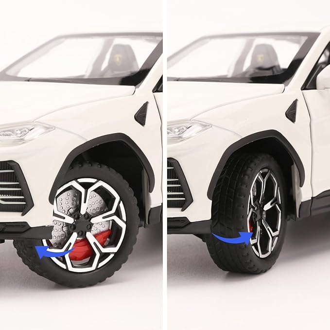BDTCTK 1:24 Lambo Urus Car Model, Diecast Pull Back Car Toy car