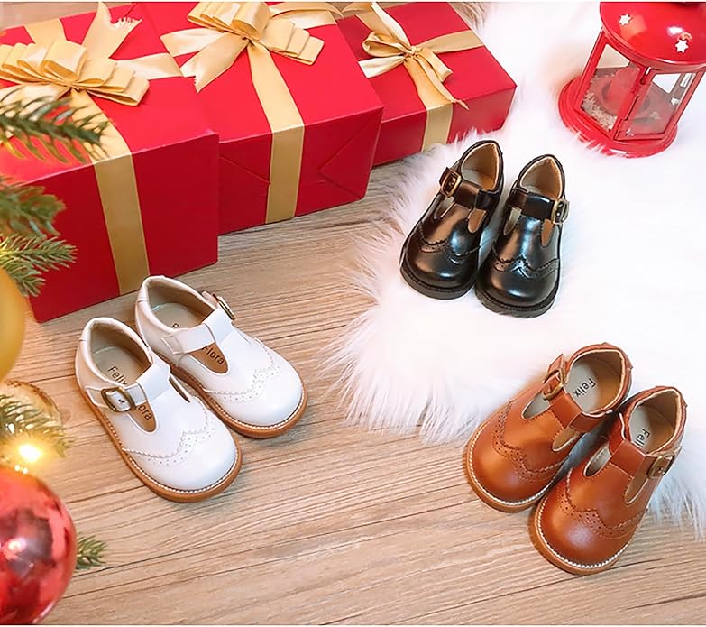 Felix & Flora Toddler Little Girl Mary Jane Dress Shoes