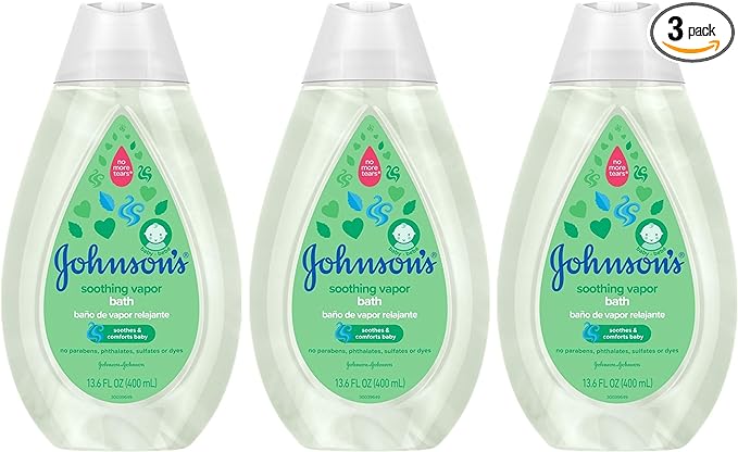 Johnson's Baby Soothing Vapor Bath to Relax Babies, 13.6 Fl Oz 3