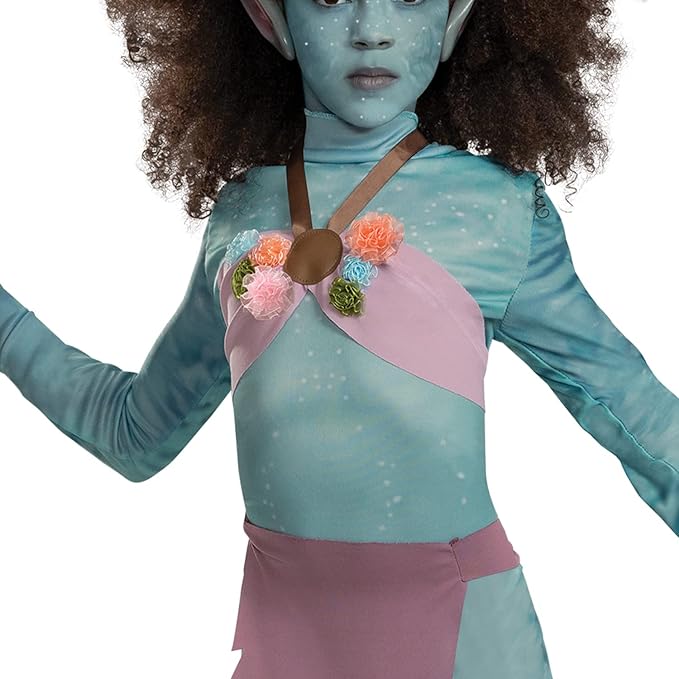 Tsireyea Costume for Kids, Official Disney Avatar Way of the Water Kids Costume Outfit