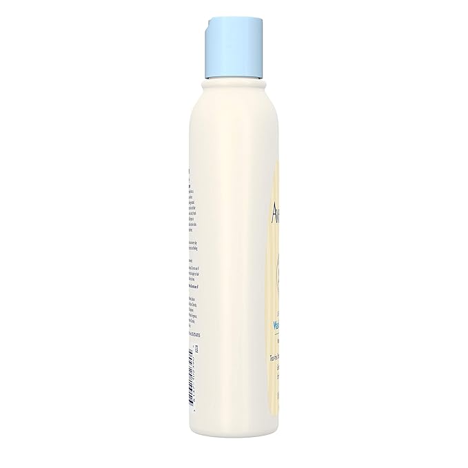 Aveeno Baby Daily Moisture Gentle Body Wash & Shampoo with Oat Extract, 2-in-1 Baby Bath Wash & Hair Shampoo 18 fl.