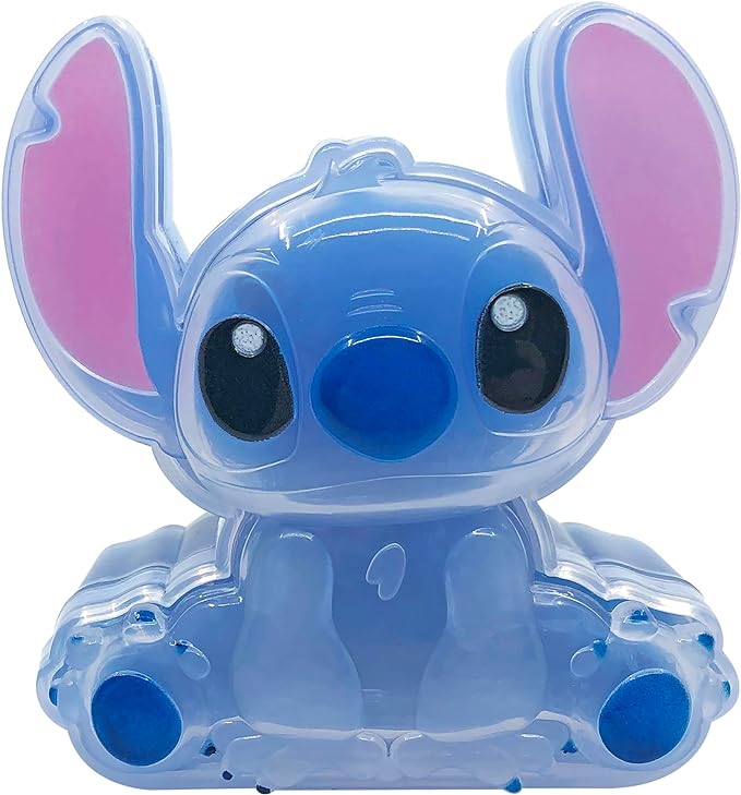 CRA-Z-Slimy Stitch Slime Toy- Glossy, Stretchy, Super Soft, Smooth Blue Stitch Slime with Stitch Shaped Confetti Mix-Ins for Boys and Girls, Lilo and Stitch Kids Toy Gift