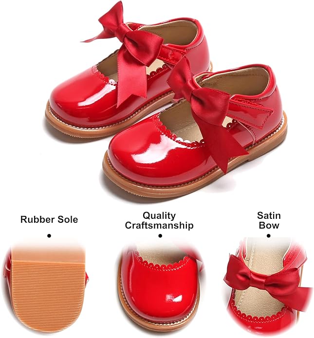 Felix & Flora Toddler Little Girl Mary Jane Dress Shoes