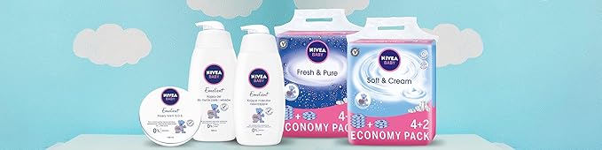 NIVEA BABY Emollient Soothing Body and Hair Cleansing 500ml
