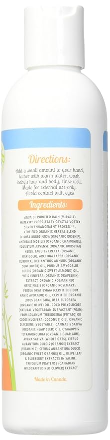 Andy Pandy Organics 100% Natural & Organic Baby Body Wash (8 fl