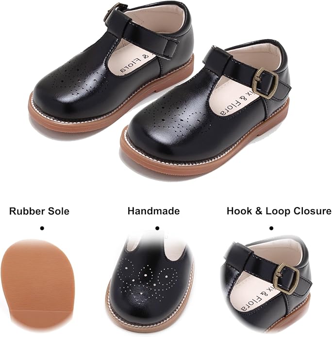 Felix & Flora Toddler Little Girl Mary Jane Dress Shoes