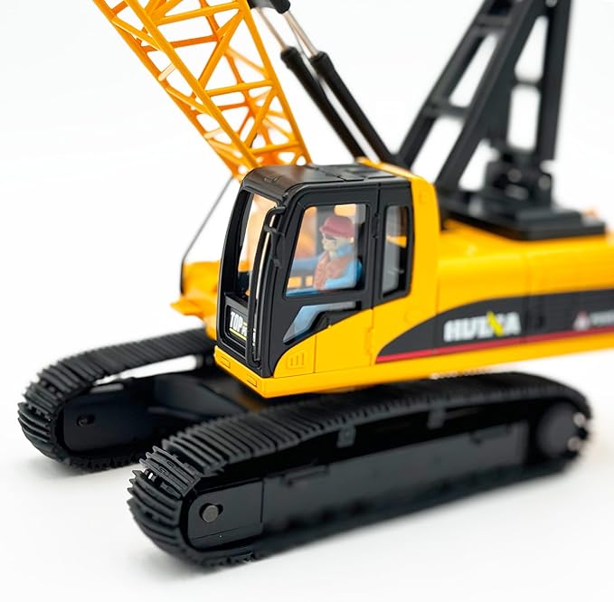 Gemini&Genius Crane Toys for Kids, Construction Vehicles Crane 1:35 Scale-15