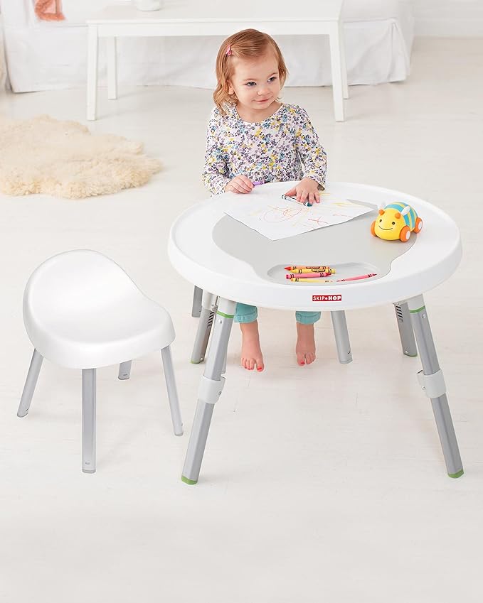 Skip Hop Toddler's Activity Chairs, Metal, White