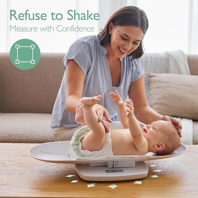 Momcozy Baby Scale, Multi-Function Scale for Toddler Switch,5 Units,Digital 330lb