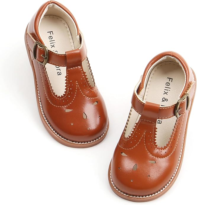 Felix & Flora Toddler Little Girl Mary Jane Dress Shoes